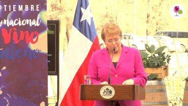 Presidenta Michelle Bachelet Jeria instaura “Día Nacional del Vino”